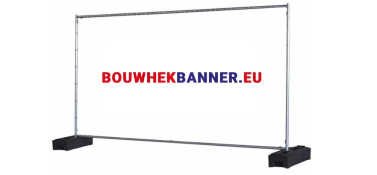 Hoe je een bouwhekbanner kunt inzetten